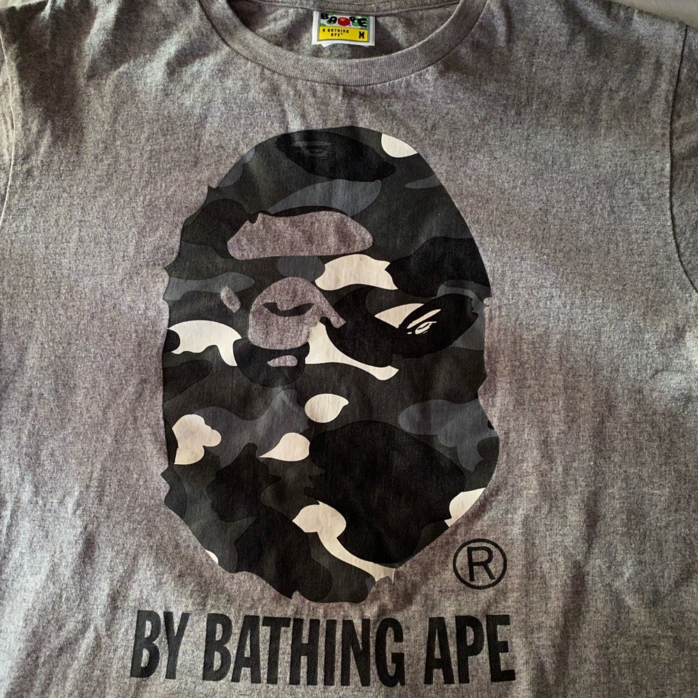 Mens REAL bape shirt